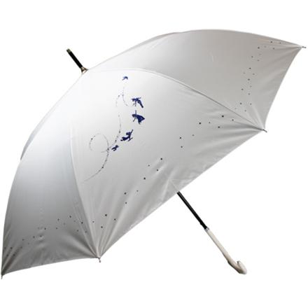 ATTAIN アテイン キャラクター58cm雨晴兼用傘 6671ピーターパンオフホワイト
