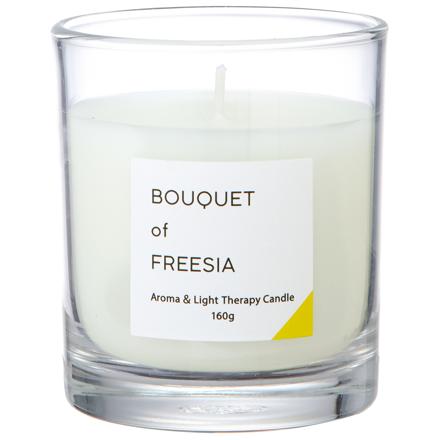 カメヤマ アロマキャンドル 香るキャンドル Lサイズ ブーケオブフリージア