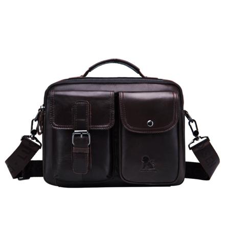 ショルダーバック かばん 紳士 斜めがけ 本革 bag91203 コーヒー
