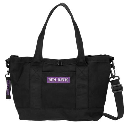 ベンデイビス TRAVEL TOTE M トラベルトートM BDW-8068 BLACK/PURPLE