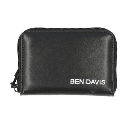 BEN DAVIS ベンデイビス SMOOTH ROUND WALLET BDW-8294 BLACK/WHITE
