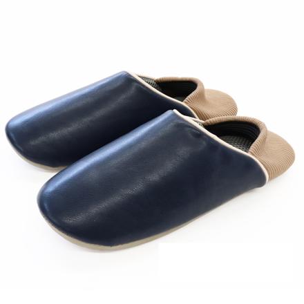 防活スリッパ L/ネイビー