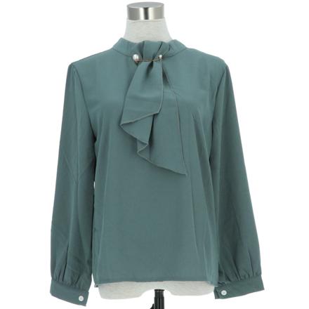 ブラウス bl1806 Mサイズ ブルー