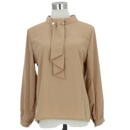 ブラウス bl1806 Mサイズ ブラウン