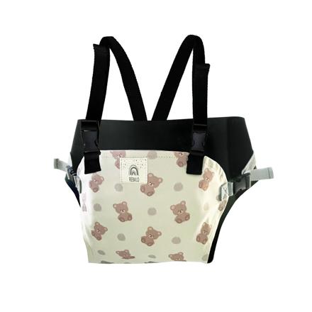 肩ベルト付きチェアベルト クマ