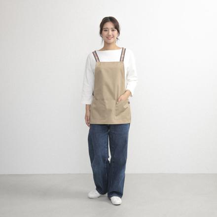 COCOWALK ちょいエプ2 ベージュ