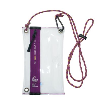 KAKSI カクシ 2wayクリアサコッシュ パープル