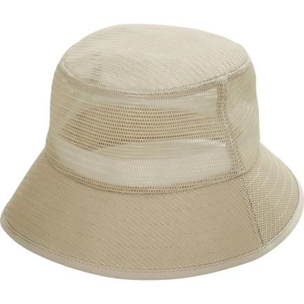 洗えるメッシュバケットハット アイボリー