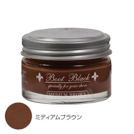 ブートブラックシルバーライン シュークリーム　乳化性ビン入り ミディアムブラウン