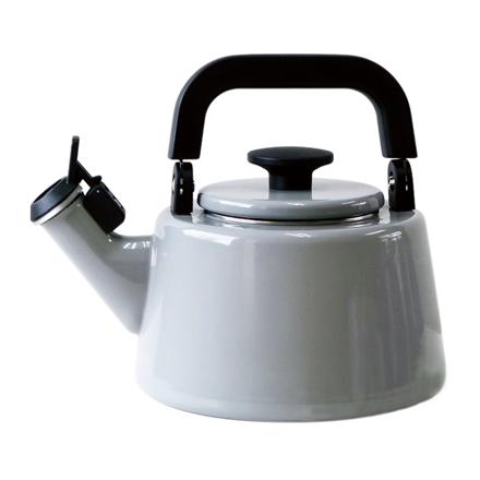 富士ホーロー コットンシリーズ 笛吹きケトル 2.1L 笛吹きケトル FJ10589.LGY