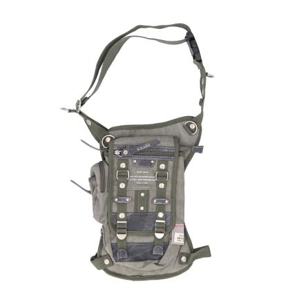 DEVICE Haze3 2way レッグポーチ カーキ