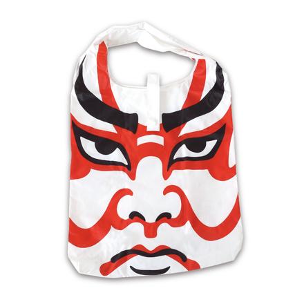 エコ な ショッピングバッグ 隈取り