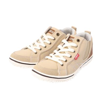 EDWIN レディース 軽量・耐滑 スニーカー 4649 23cm BEIGE