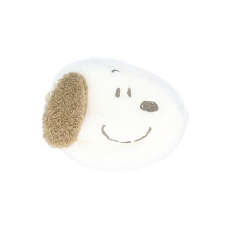 ピーナッツ フェイス コスメポーチ ブラウン