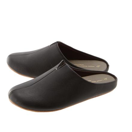 ルームズ rooms スリッパ ルームシューズ XM(2425cm) ブラック