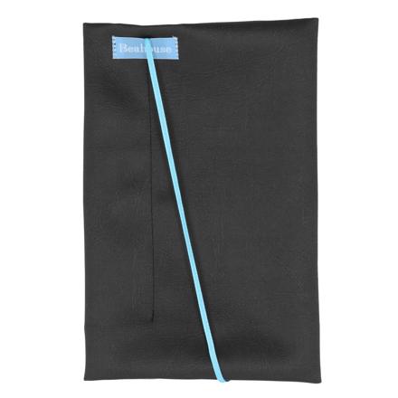 ベアハウス beahouse フリーサイズブックカバー レザリッシュ ブラック