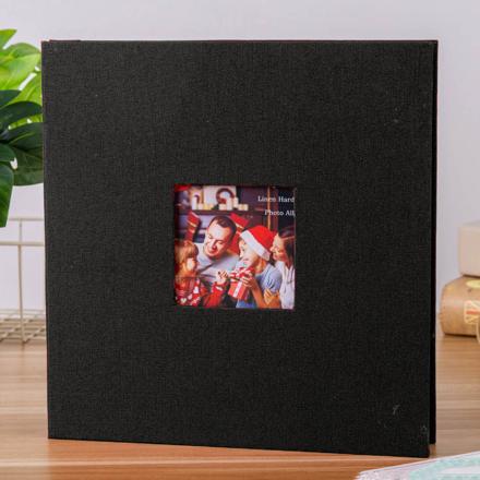 貼るタイプ アルバム 大容量 galbum480 ブラック