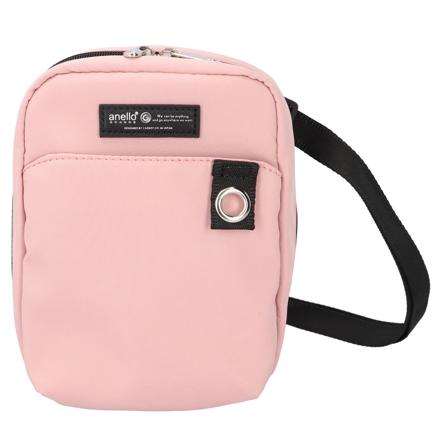 anelloGRANDE ファム 縦型ウォレットショルダー GHW0001 PI.ピンク