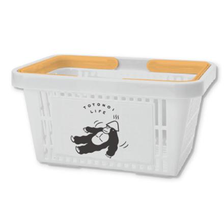 ごリラックス まもるさんのカゴ オレンジ