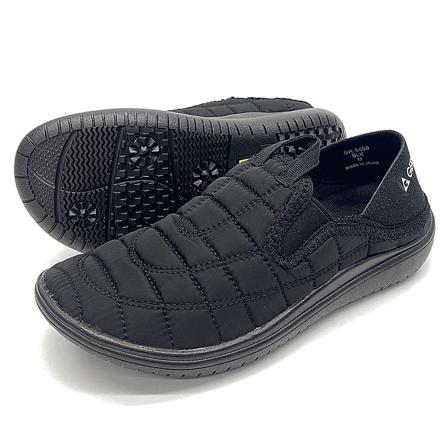 GERRY ジェリー モックシューズ GR-5550 GR-6550 レディースM(22.0-22.5cm） ブラック