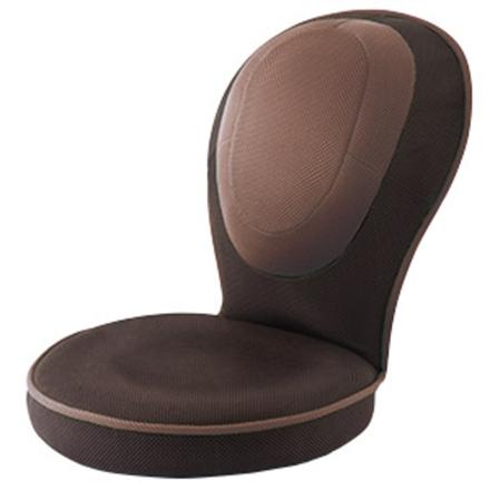 背筋がGUUUN 美姿勢座椅子 コンパクト 座椅子 ブラウン