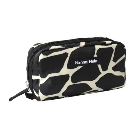 HannaHula ハンナフラ CSP-SF シングルファスナーポーチ ジラフブラック