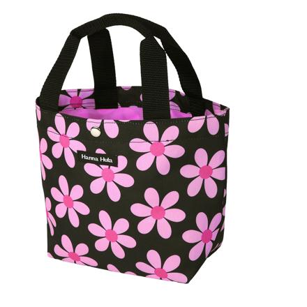 Hannna Hula ハンナフラ CMO-MTT ミニトートバッグ レトロフラワーピンク