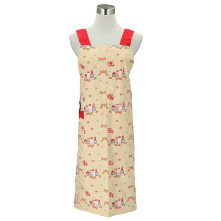 キャラクター H型エプロン 1165013800バラと家