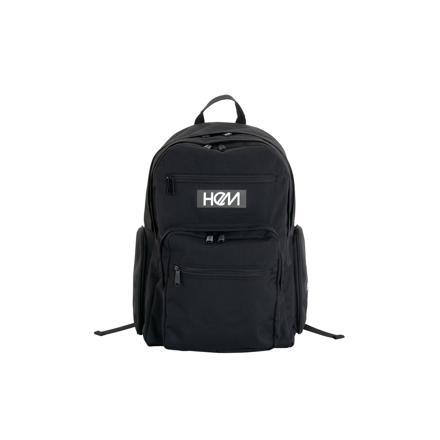 HeM ヘム ジア デイパック型リュック ブラックロゴ