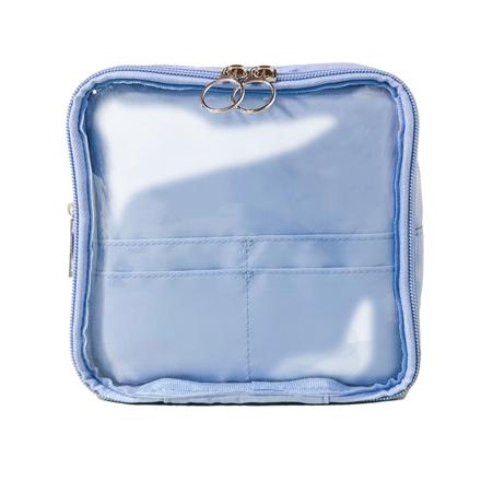 推し活 キルティングアクリルスタンドケースL ブルー