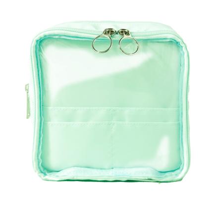 推し活 キルティングアクリルスタンドケースL ミントグリーン