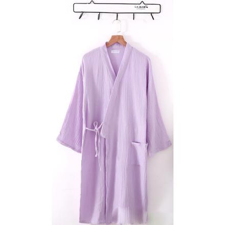 バスローブ kbathrobe02 XLサイズ 女×パープル