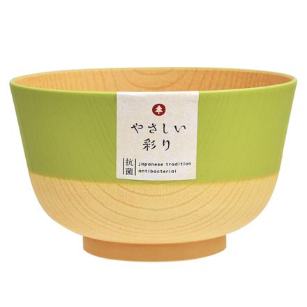 やさしい彩り 抗菌 丼ぶり うぐいす