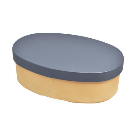 やさしい彩り 抗菌 小判弁当箱 るり