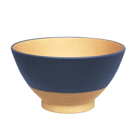 やさしい彩り 抗菌 飯椀 るり