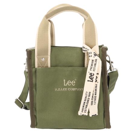 LEE arcana 2WAY ショルダーバッグ 320-1301 カーキ