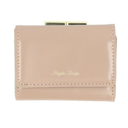 Legato Largo がま口三ツ折りサイフ LJ-E1103 GBE.グレーベージュ