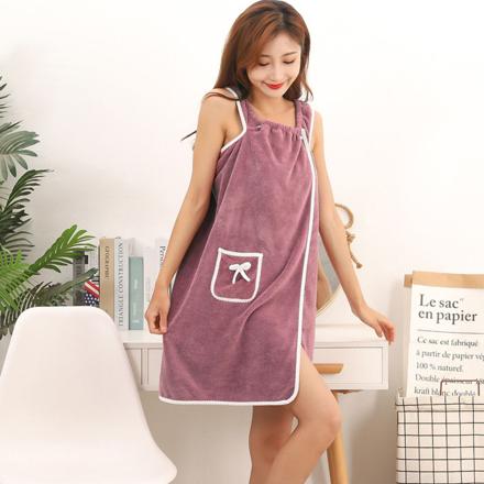 ラップタオル 着るタオル 巻きタオル おしゃれ ltw150d ダークピンク