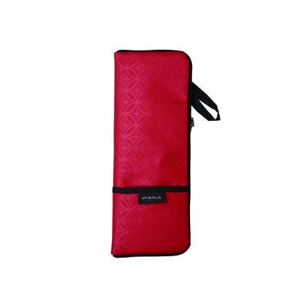 mabu 吸水折りたたみ傘ポーチ 江戸 41012.紅×七宝