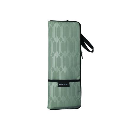 mabu 吸水折りたたみ傘ポーチ 江戸 41013.銀×矢羽根