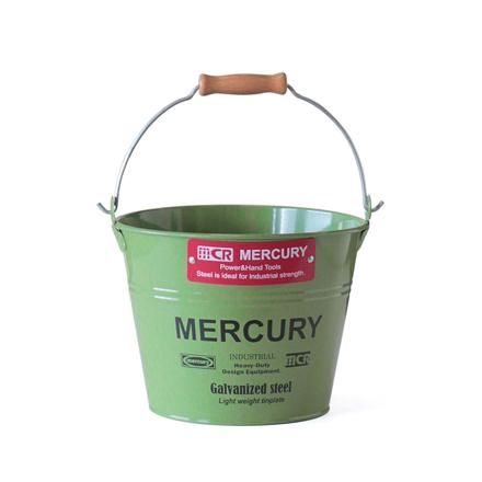 マーキュリー ブリキバケツ スモール カーキ