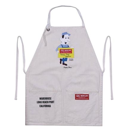 MERCURY マーキュリー ビンテージ エプロン Mr.T/ナチュラル