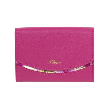 Fleur フルール 名刺入れ マゼンタ