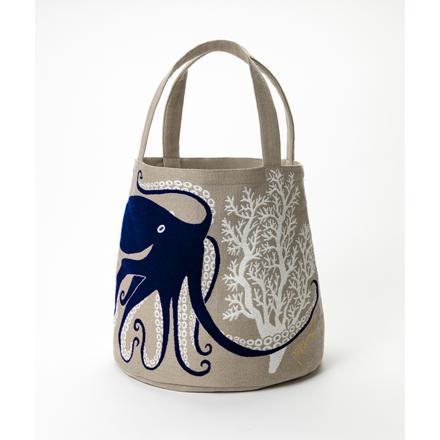 MiW トートバッグ トートバッグ 深海のダンスのタコたち