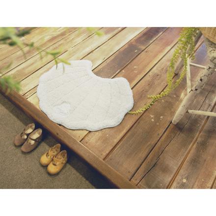 メリージュラート インテリアマット シェル クリーム