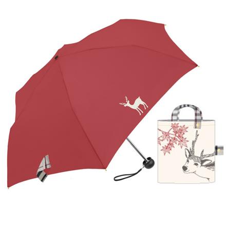 トートバッグ付 折り畳み傘 55cm 鹿