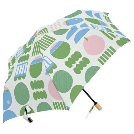MIKUNI ミクニ 折りたたみ傘 55cm appleGR
