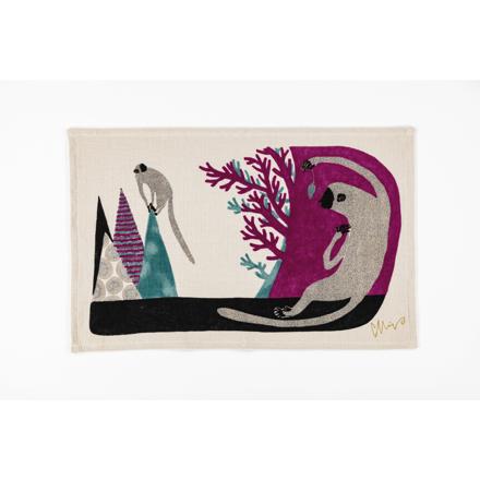 moritaMiW TEATOWEL サル/好奇心