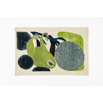 moritaMiW TEATOWEL ナマケモノ/ナマケルというお仕事