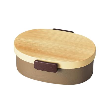 木目小判弁当 大 ヒノキブラウン